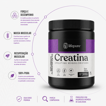Creatina Monohidratada 300g