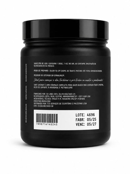 Shot Energy Sabor Frutas Vermelhas