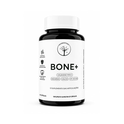BONE+ | Colágeno Tipo II + Cálcio + Magnésio + Vitaminas K2 e D3
